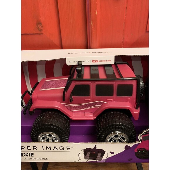 Sharper Image Remote Control Jeep Pink All-Terrain Vehicle Brand New in Box Gift - Picture 1 of 3